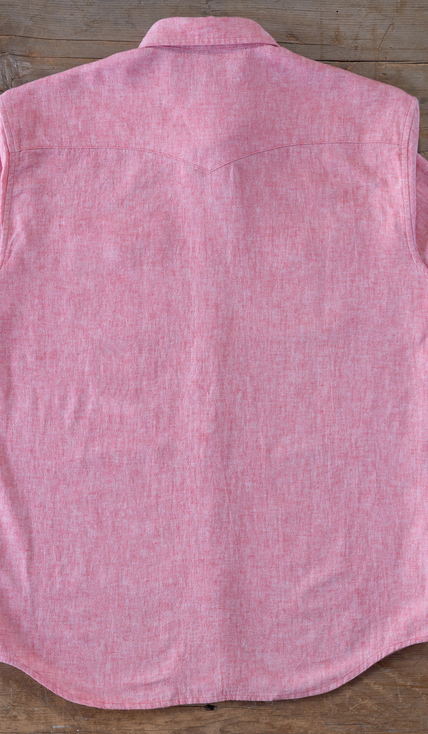 Slub Chambray Solid, Long Sleeve Shirt