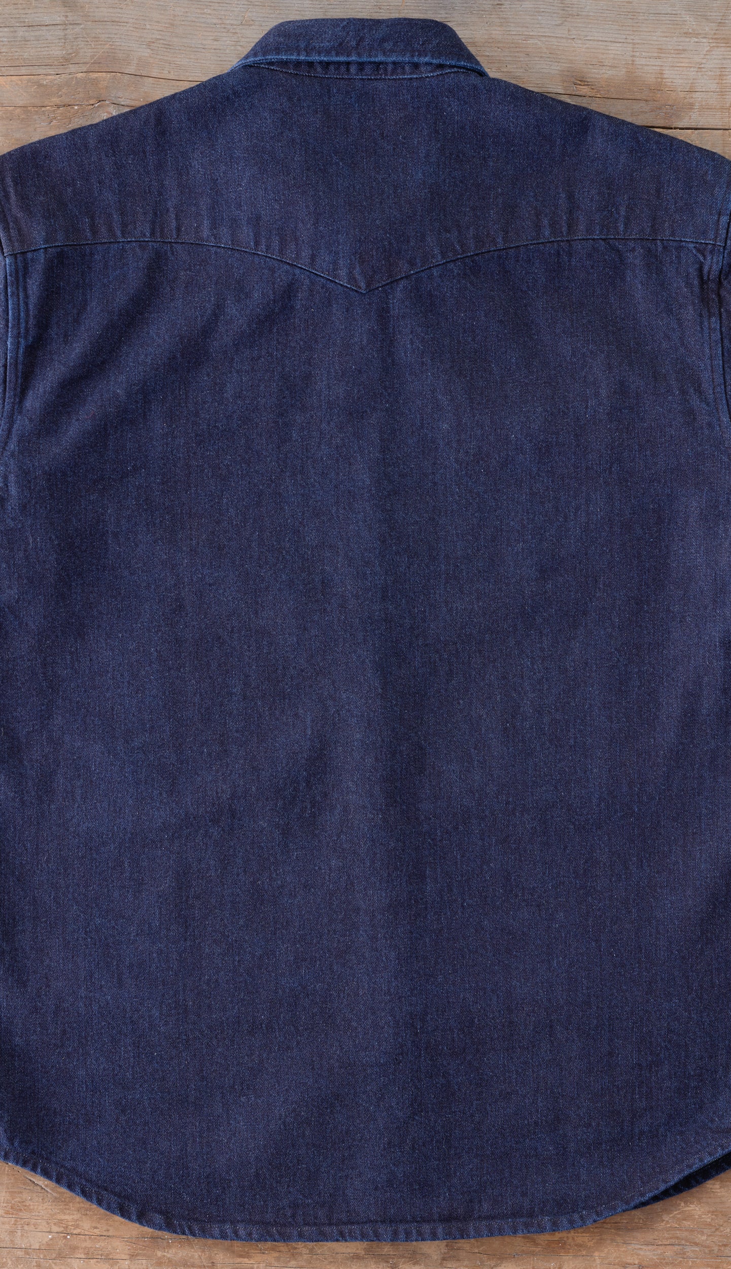 12 oz. Japanese Denim Solid, Long Sleeve Shirt