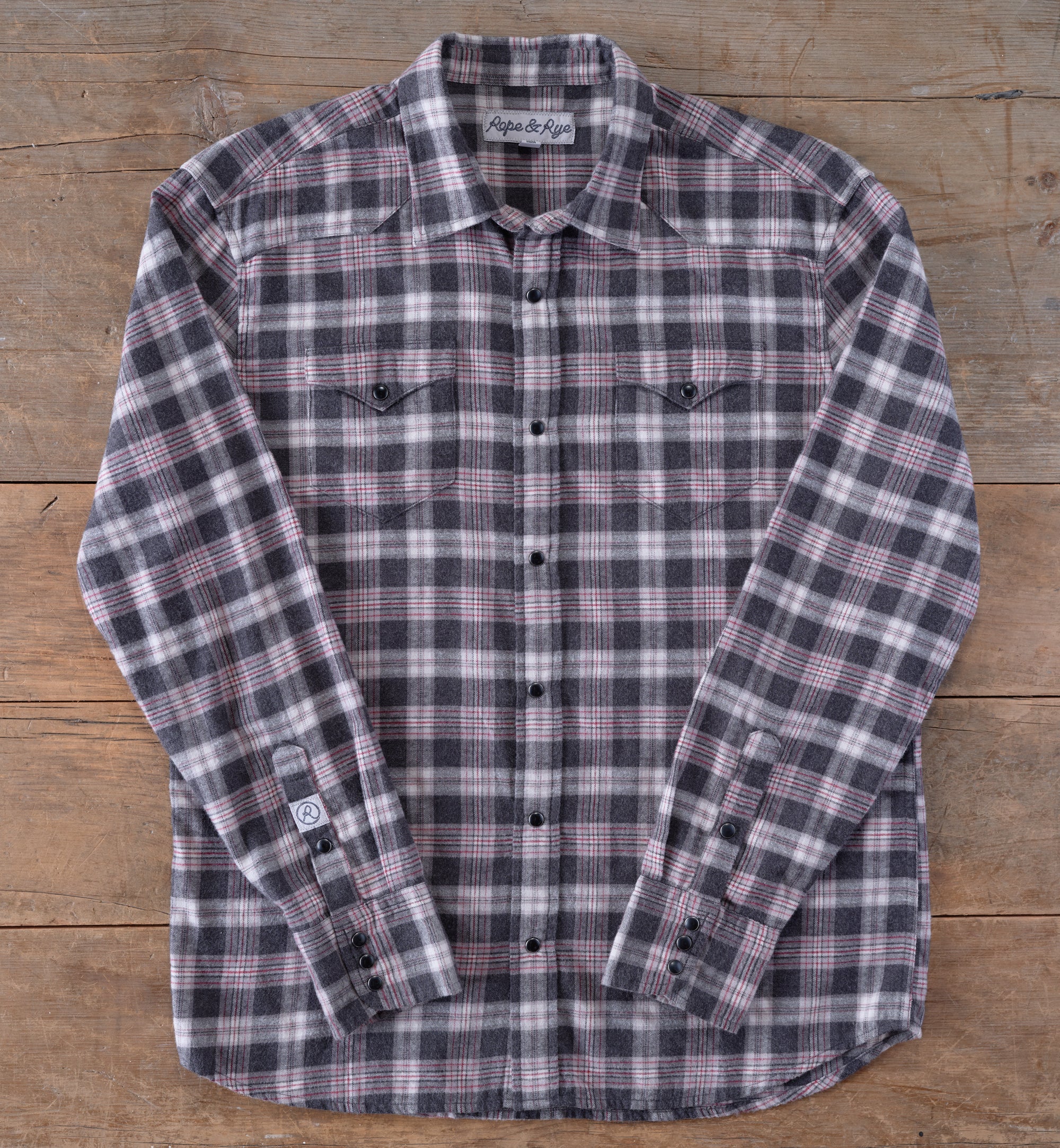 Brushed Plaid, Long Sleeve Shirt
