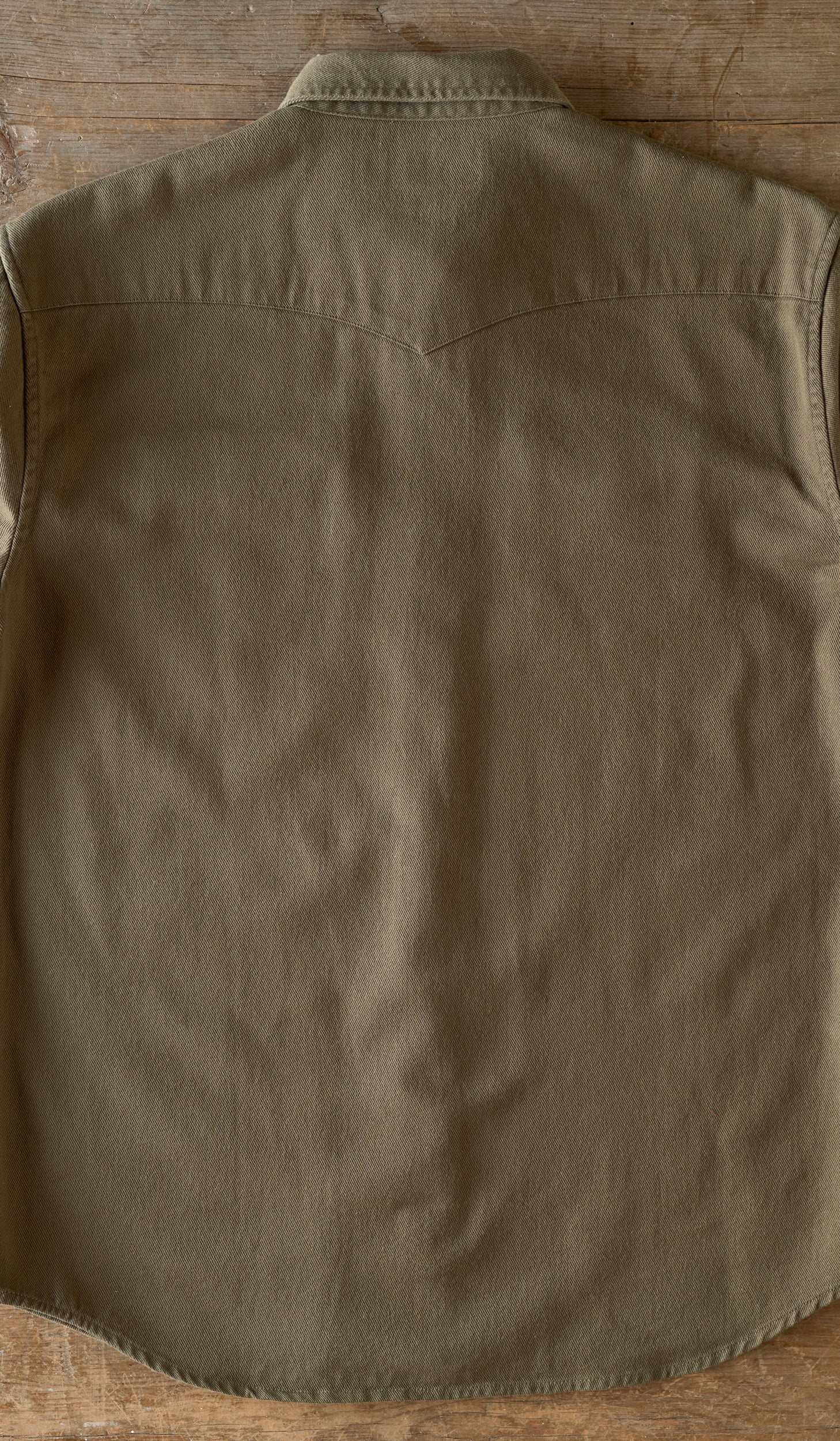 Twill Solid, Long Sleeve Shirt