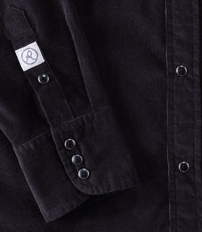 Pinwale Corduroy Solid, Long Sleeve Shirt