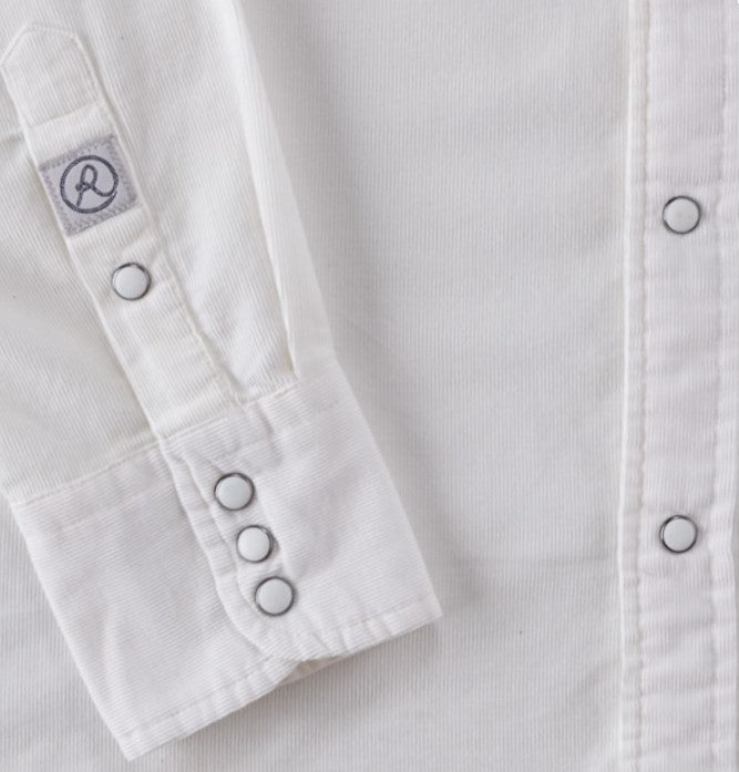 Pinwale Corduroy Solid, Long Sleeve Shirt