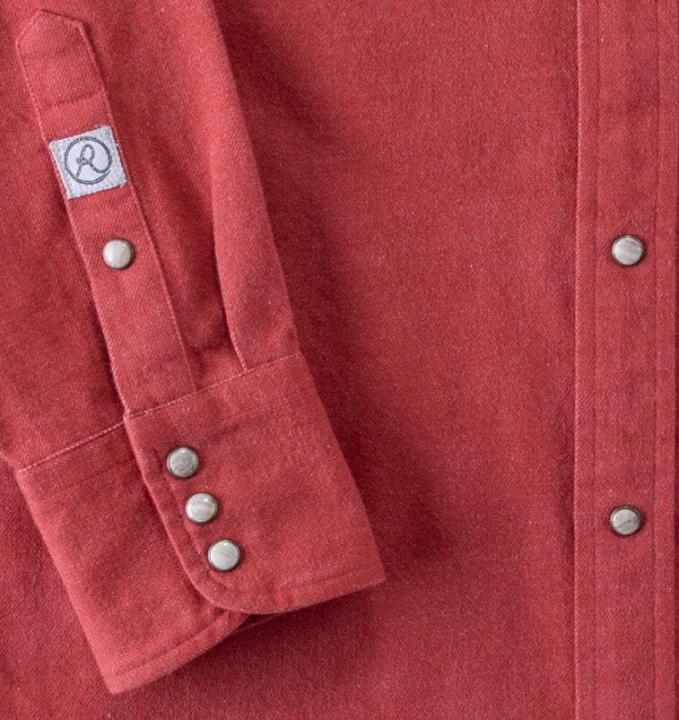 12 oz. Japanese Denim Solid, Long Sleeve Shirt