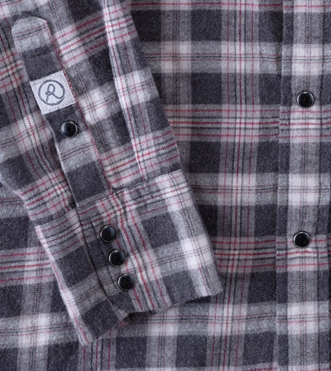 Brushed Plaid, Long Sleeve Shirt