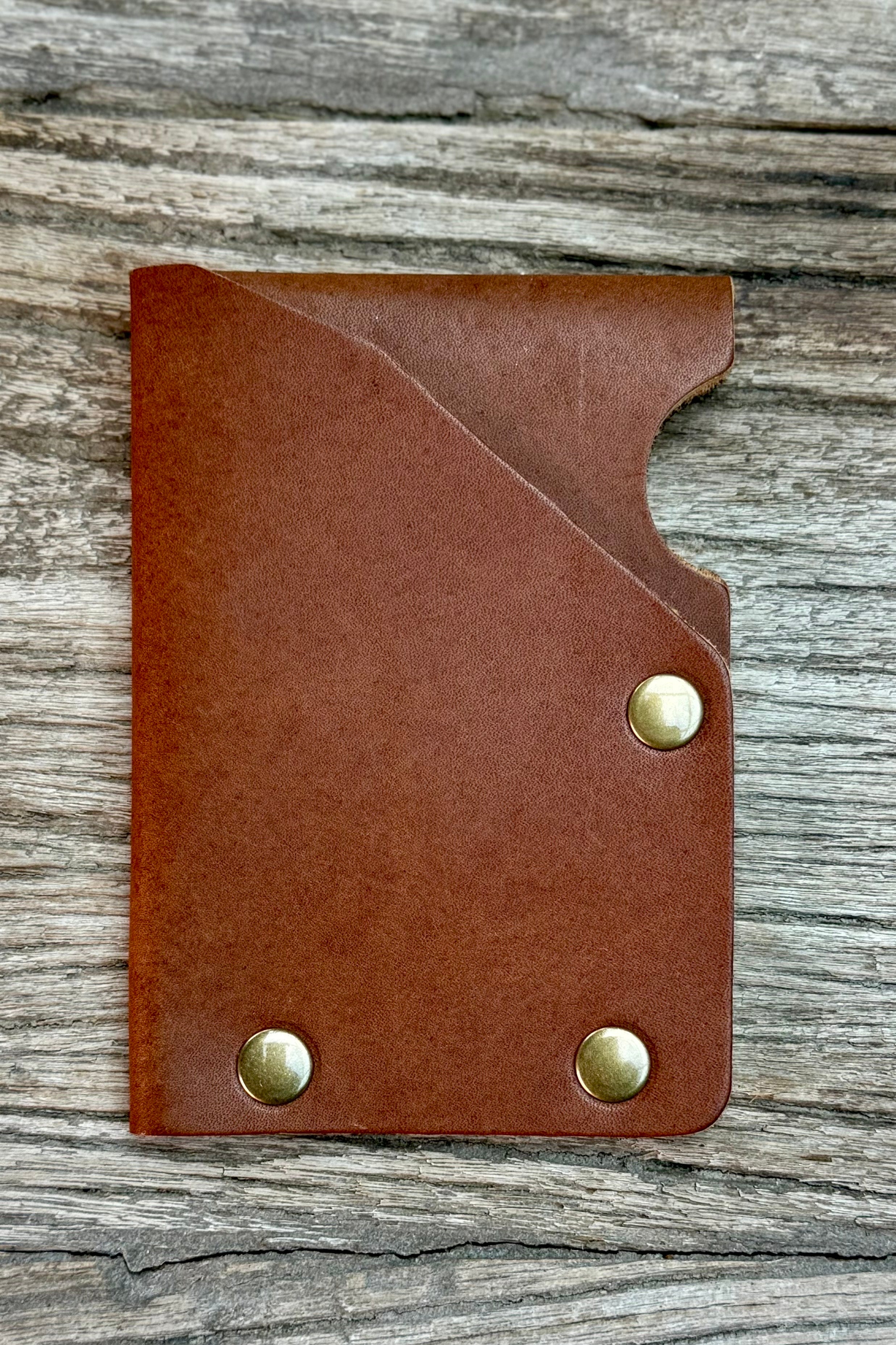 Rivet Wallet - Brown – Rope & Rye